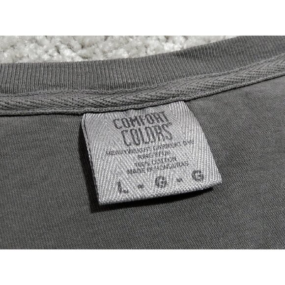 GZA Genius x Wu-Tang Clan retro vintage faded/washed black t-shirt men's sz L - Picture 6 of 8